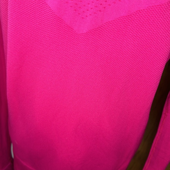 Nike fuchsia dri-fit light weight athletic zip up hooded jacket L - Picture 5 of 10